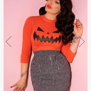 Vixen pumpkin king bad girl top